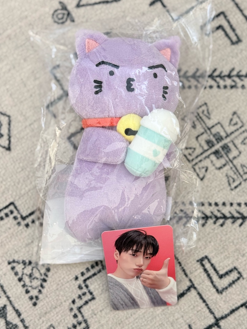ATEEZ Choi San Cupsleeve Keyring Plush